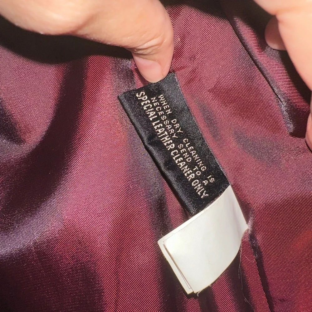 Wilsons Vintage 1988 Women’s Black Leather Jacket Size Small - Picture 3 of 8